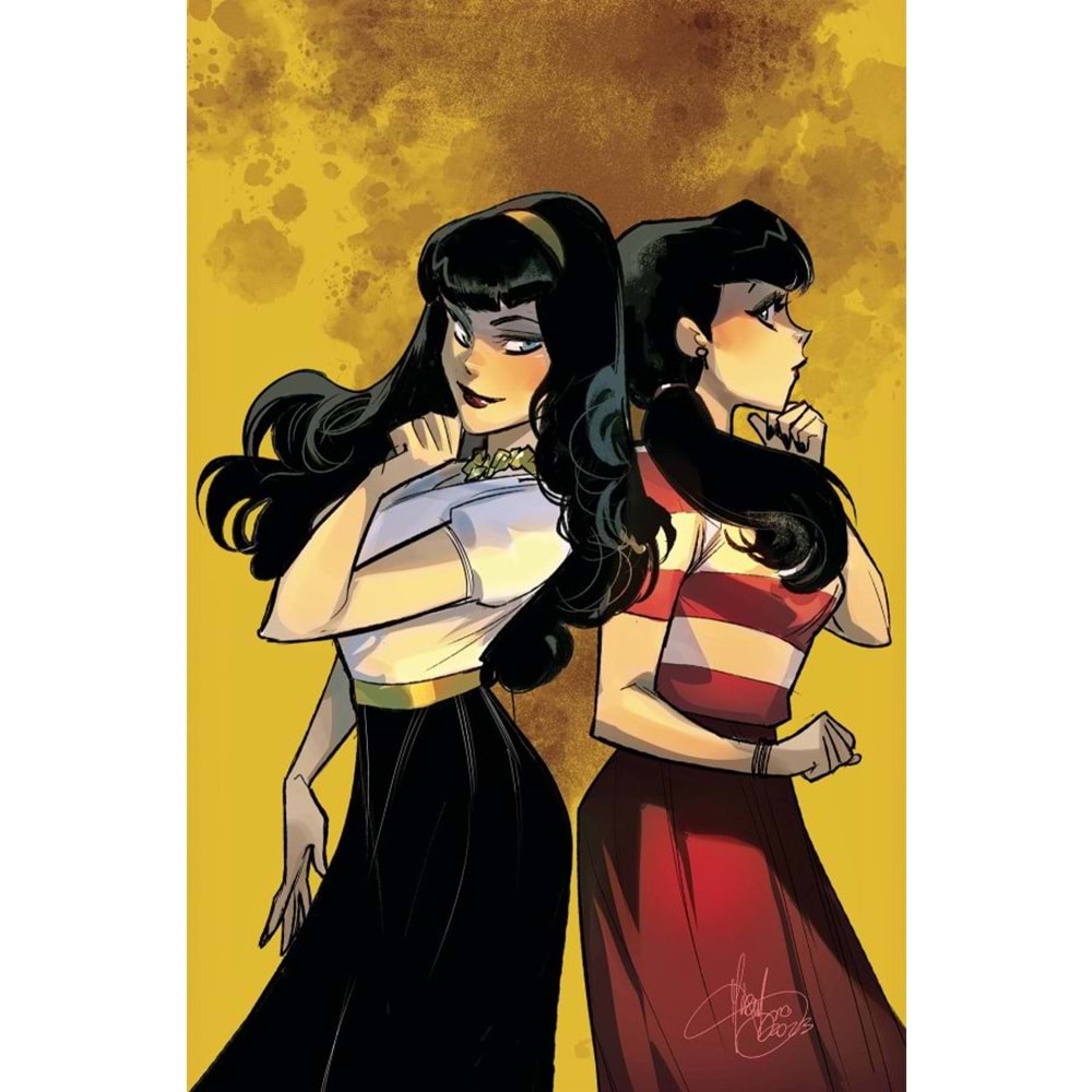 BETTIE PAGE (2023) # 4 COVER G 1:15 ANDOLFO VIRGIN VARIANT