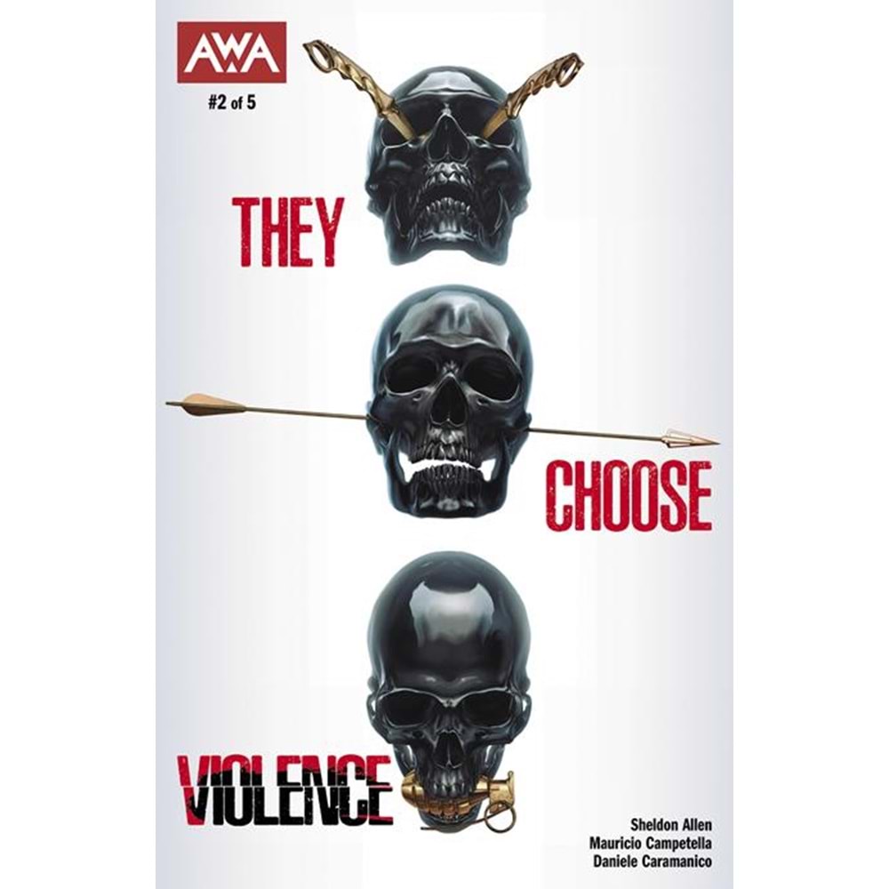 THEY CHOOSE VIOLENCE #2 (OF 5) COVER A RAHZZAH