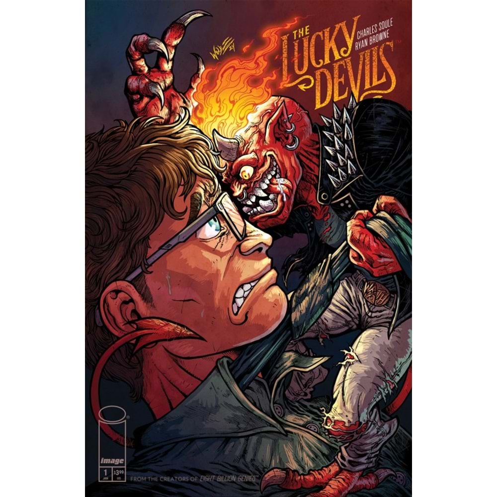 LUCKY DEVILS #1 (OF 9) SECOND PRINTING COVER A WOLF