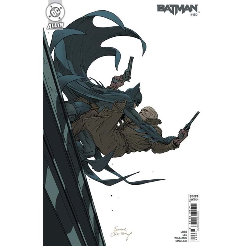 BATMAN (2016) # 160 COVER B FRANK QUITELY CARD STOCK VARIANT