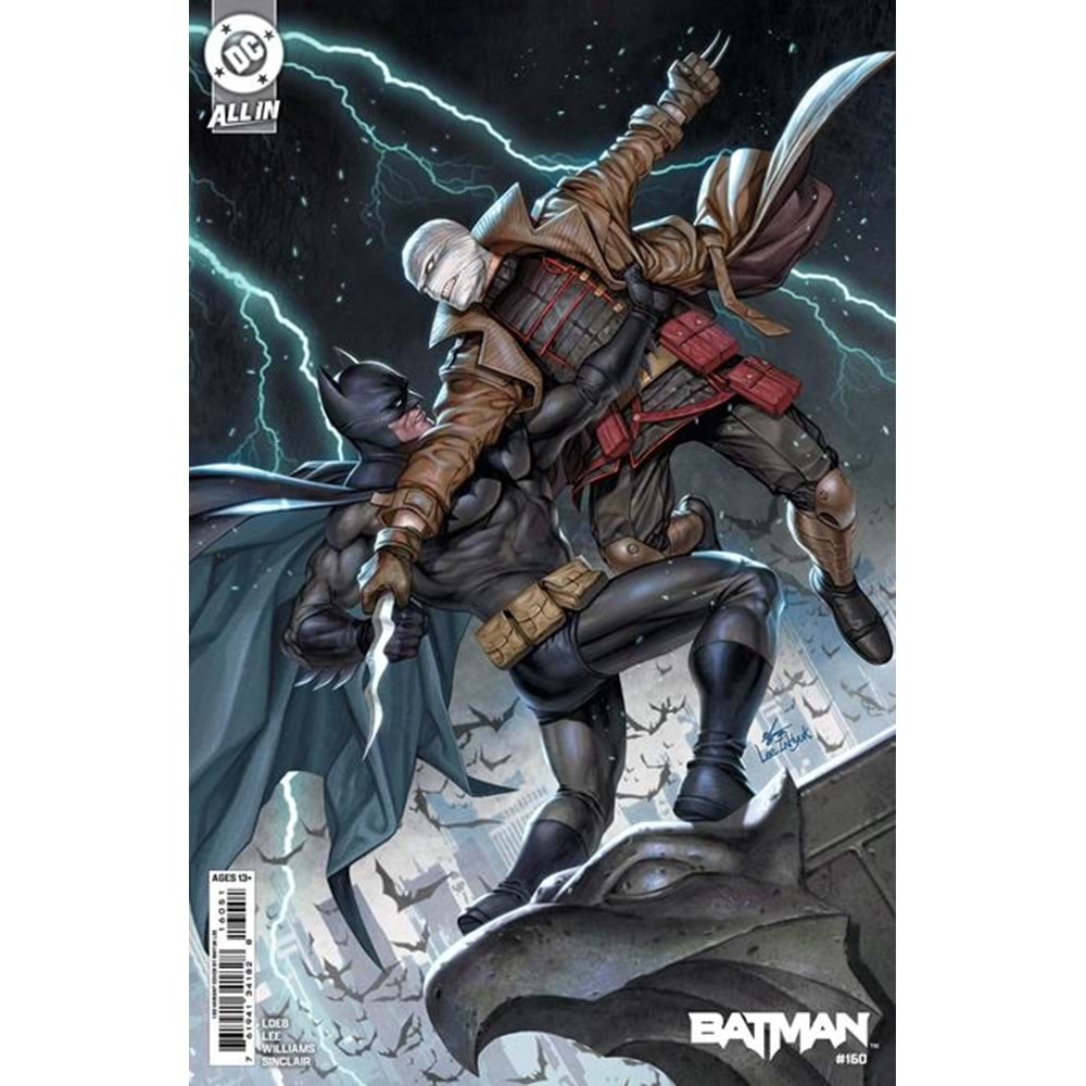 BATMAN (2016) # 160 COVER H 1:50 INHYUK LEE CARD STOCK VARIANT