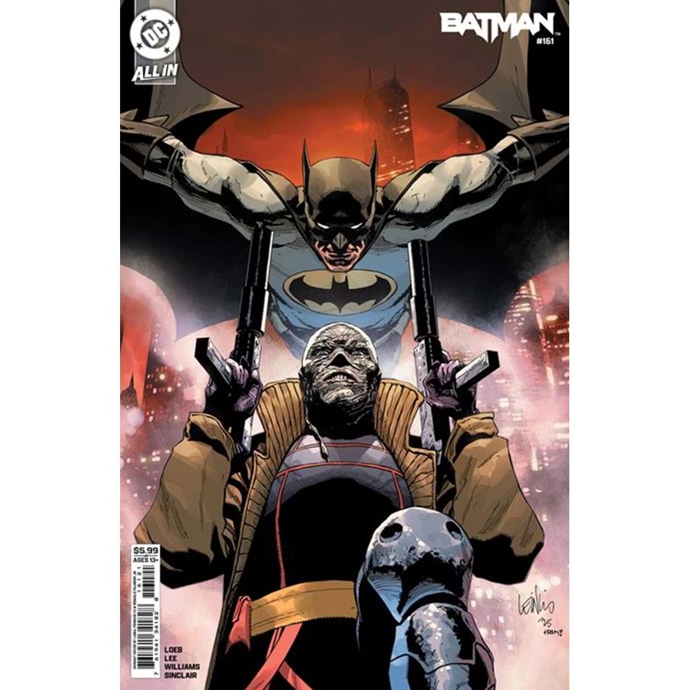 BATMAN (2016) # 161 COVER B LEINIL FRANCIS YU CARD STOCK VARIANT