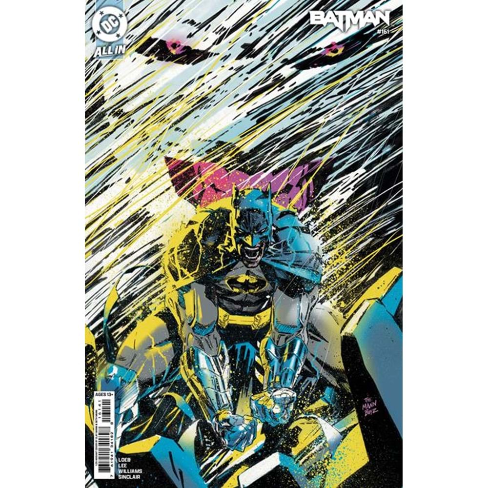 BATMAN (2016) # 161 COVER G 1:25 CLAY MANN CARD STOCK VARIANT