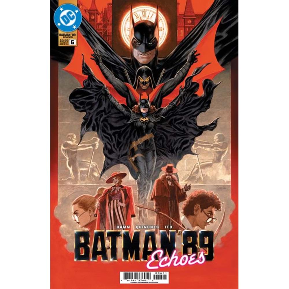 BATMAN 89 ECHOES # 6 (OF 6) COVER A JOE QUINONES & PAOLO RIVERA