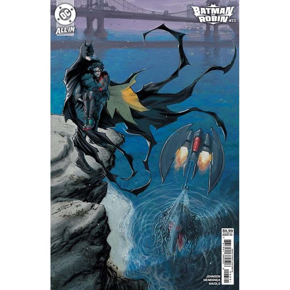 BATMAN AND ROBIN (2023) # 23 COVER B JUAN FERREYRA CARD STOCK VARIANT