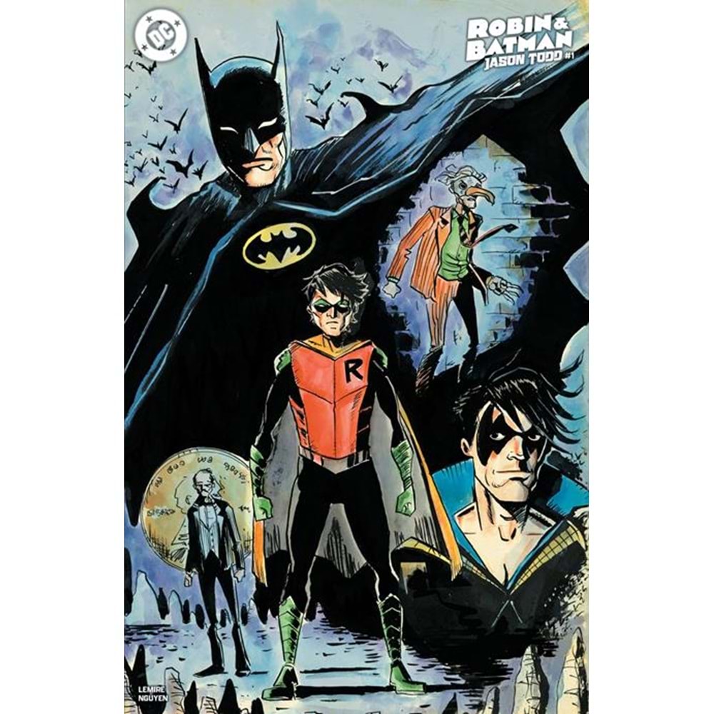 BATMAN AND ROBIN JASON TODD #1 (OF 3) COVER B JEFF LEMIRE VARIANT