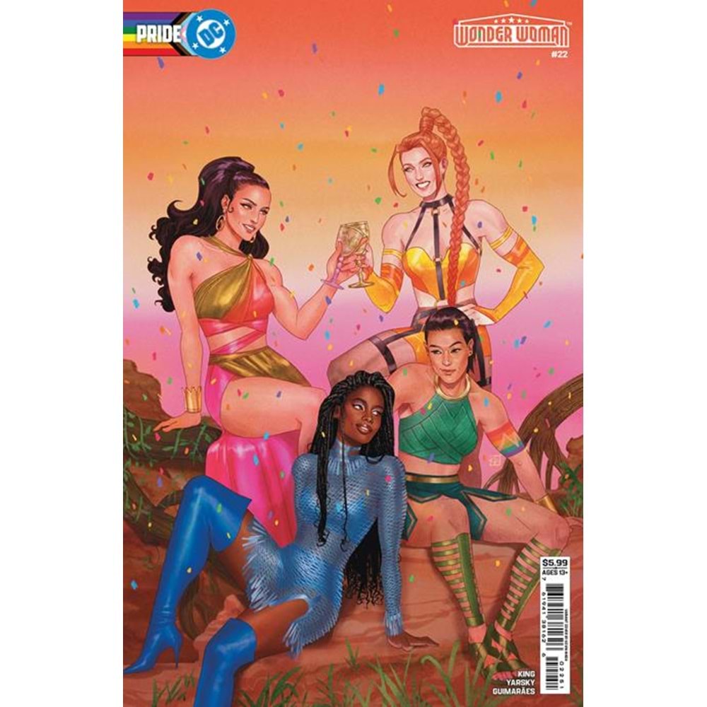 WONDER WOMAN (2023) # 22 COVER D KEVIN WADA DC PRIDE CARD STOCK VARIANT