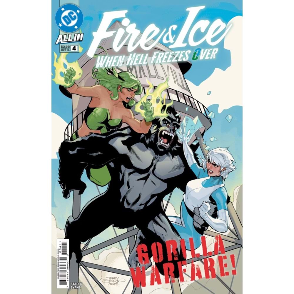 FIRE & ICE WHEN HELL FREEZES OVER #4 (OF 6) COVER A TERRY DODSON & RACHEL DODSON