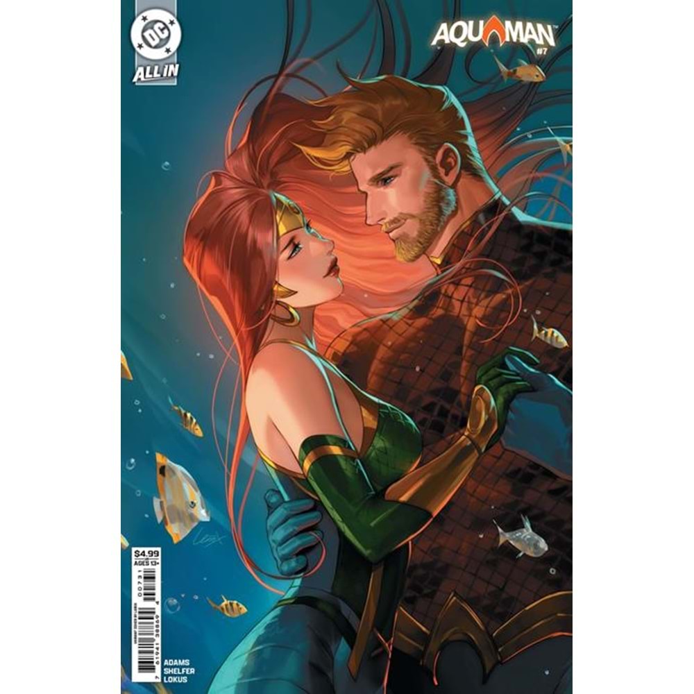 AQUAMAN (2025) # 7 COVER C LESLEY LEIRIX LI CARD STOCK VARIANT