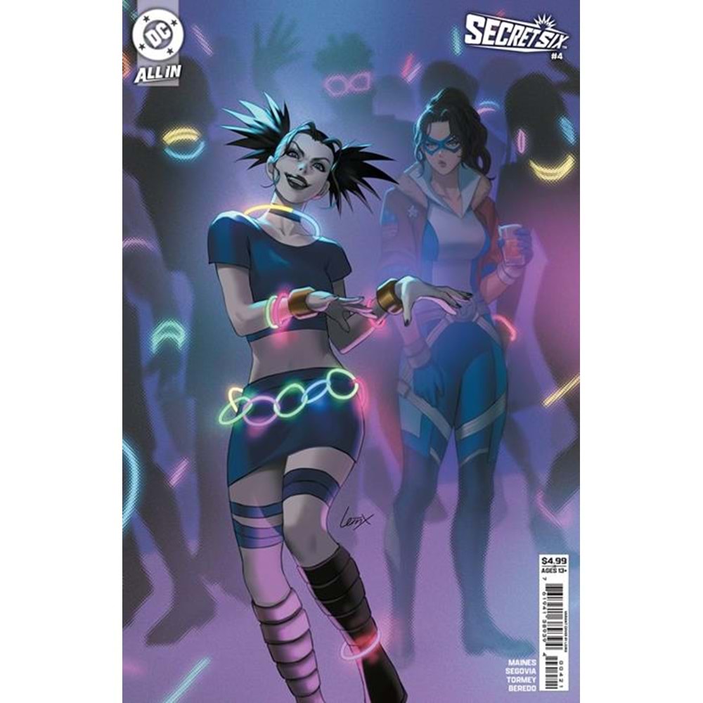 SECRET SIX (2025) #4 (OF 6) COVER B LESLEY LEIRIX LI CARD STOCK VARIANT