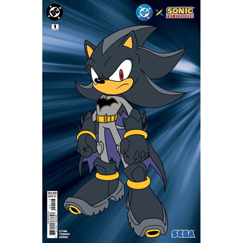 DC X SONIC THE HEDGEHOG #1 (OF 5) THIRD PRINTING
