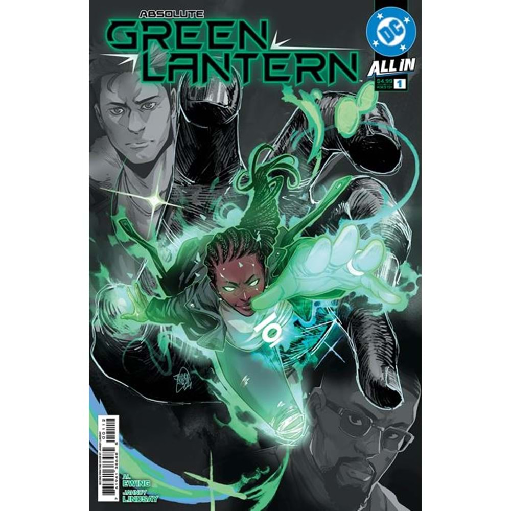 ABSOLUTE GREEN LANTERN #1 SECOND PRINTING COVER A JAHNOY LINDSAY