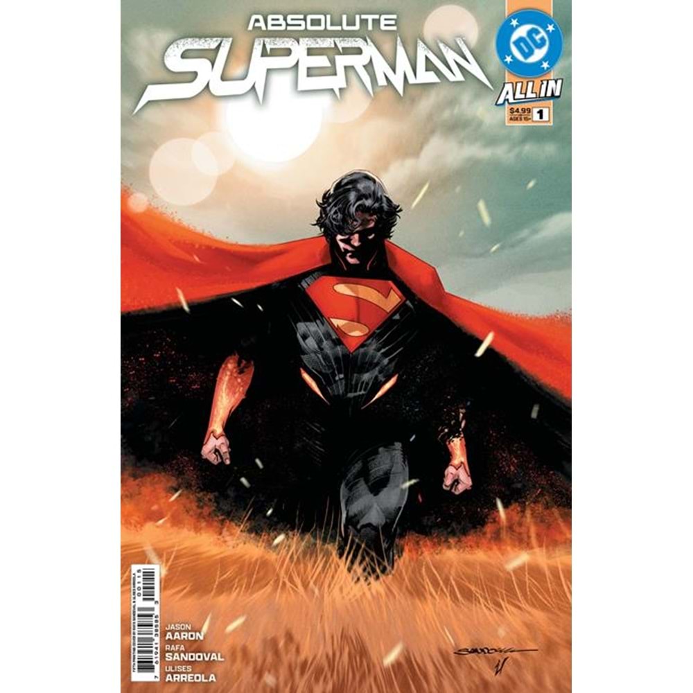 ABSOLUTE SUPERMAN # 1 FIFTH PRINTING COVER A RAFA SANDOVAL