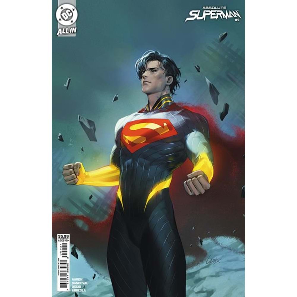 ABSOLUTE SUPERMAN # 9 COVER B LESLEY LEIRIX LI CARD STOCK VARIANT