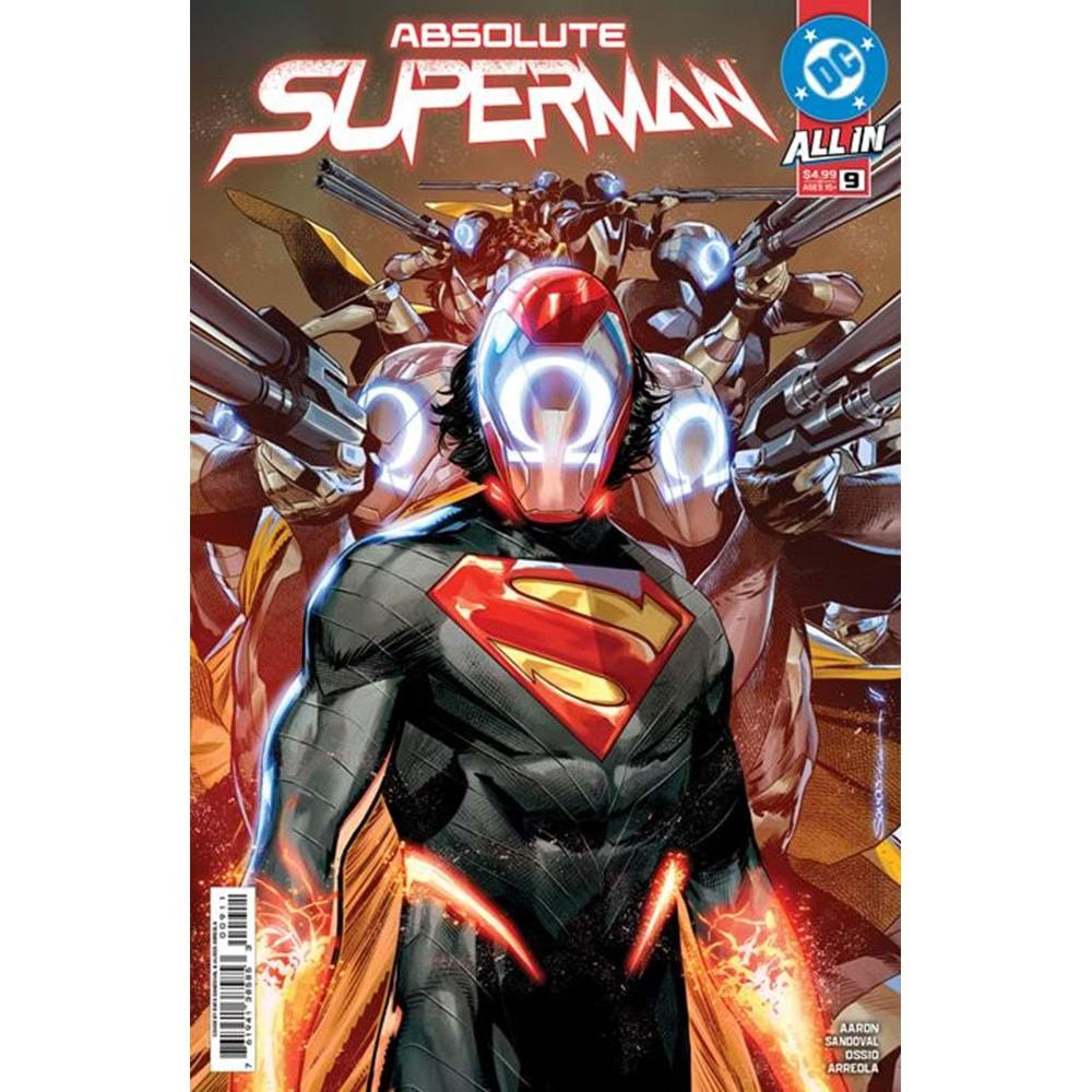 ABSOLUTE SUPERMAN # 9 COVER A RAFA SANDOVAL