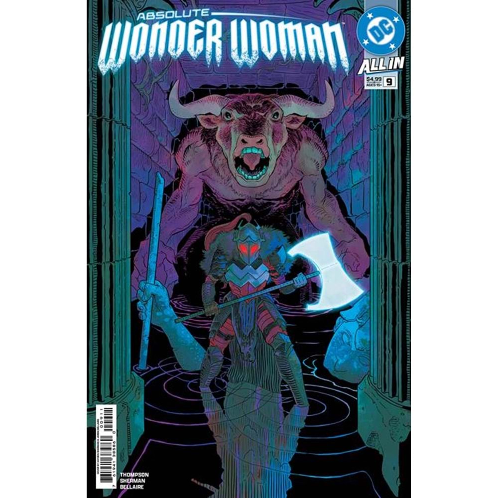 ABSOLUTE WONDER WOMAN # 9 COVER A HAYDEN SHERMAN
