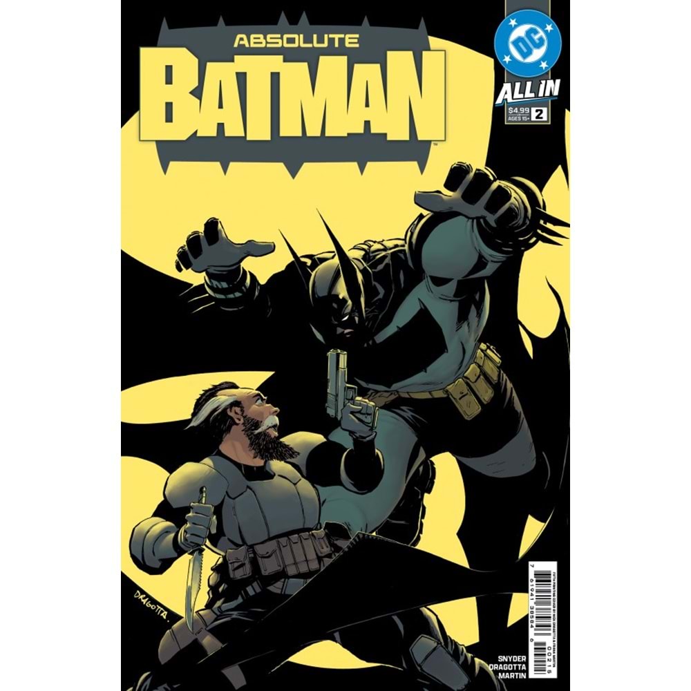 ABSOLUTE BATMAN # 2 FIFTH PRINTING COVER A NICK DRAGOTTA