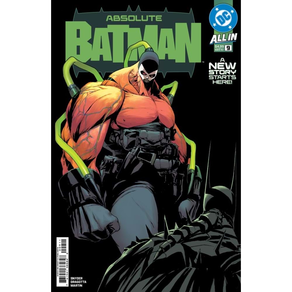 ABSOLUTE BATMAN # 9 COVER A NICK DRAGOTTA