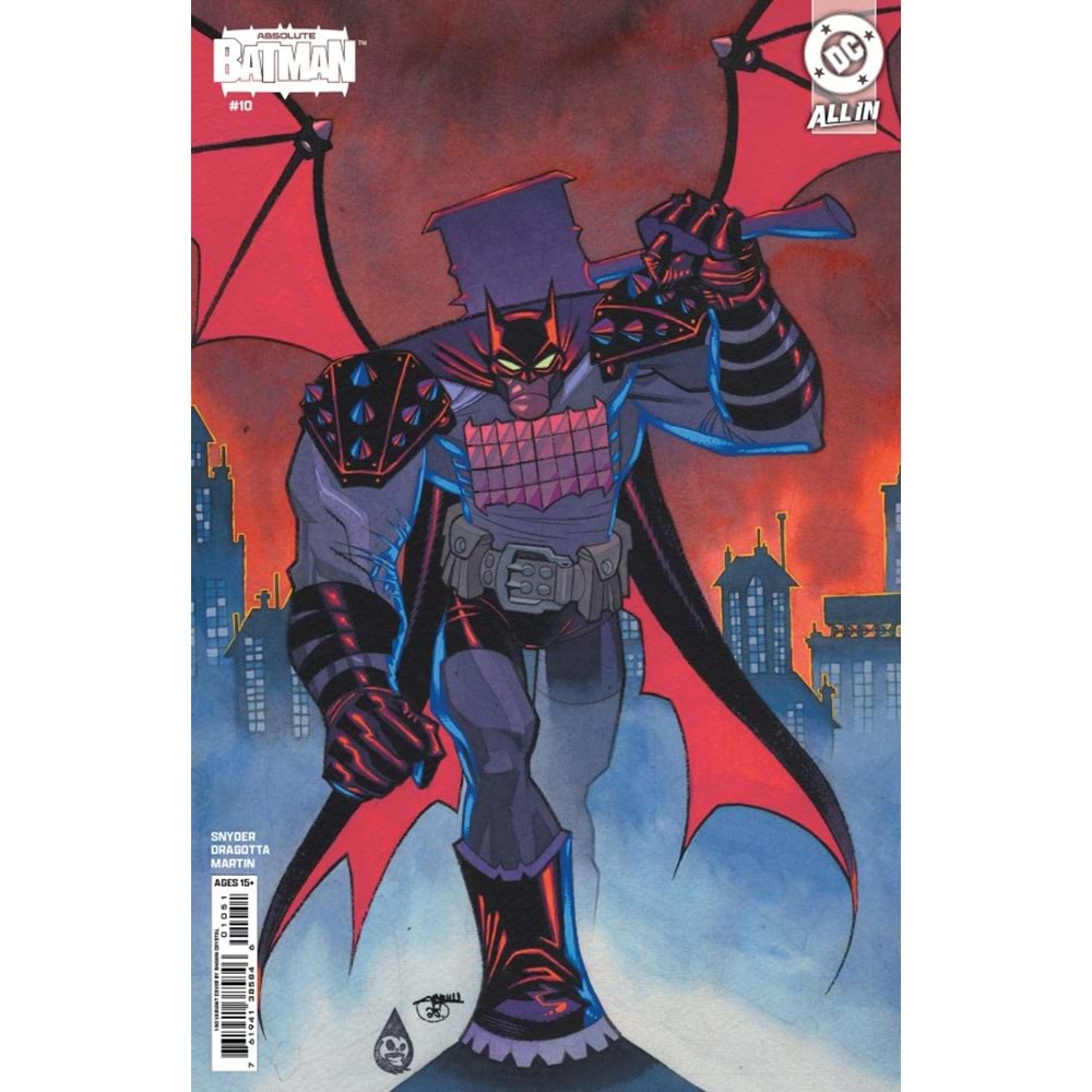 ABSOLUTE BATMAN # 10 COVER E 1:50 SHAWN CRYSTAL CARD STOCK VARIANT