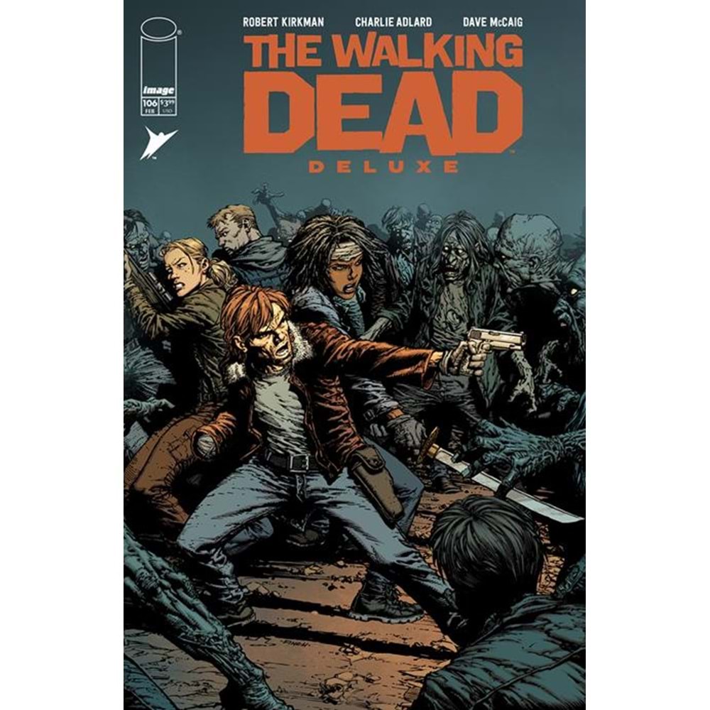 WALKING DEAD DELUXE # 106 COVER A DAVID FINCH & DAVE MCCAIG