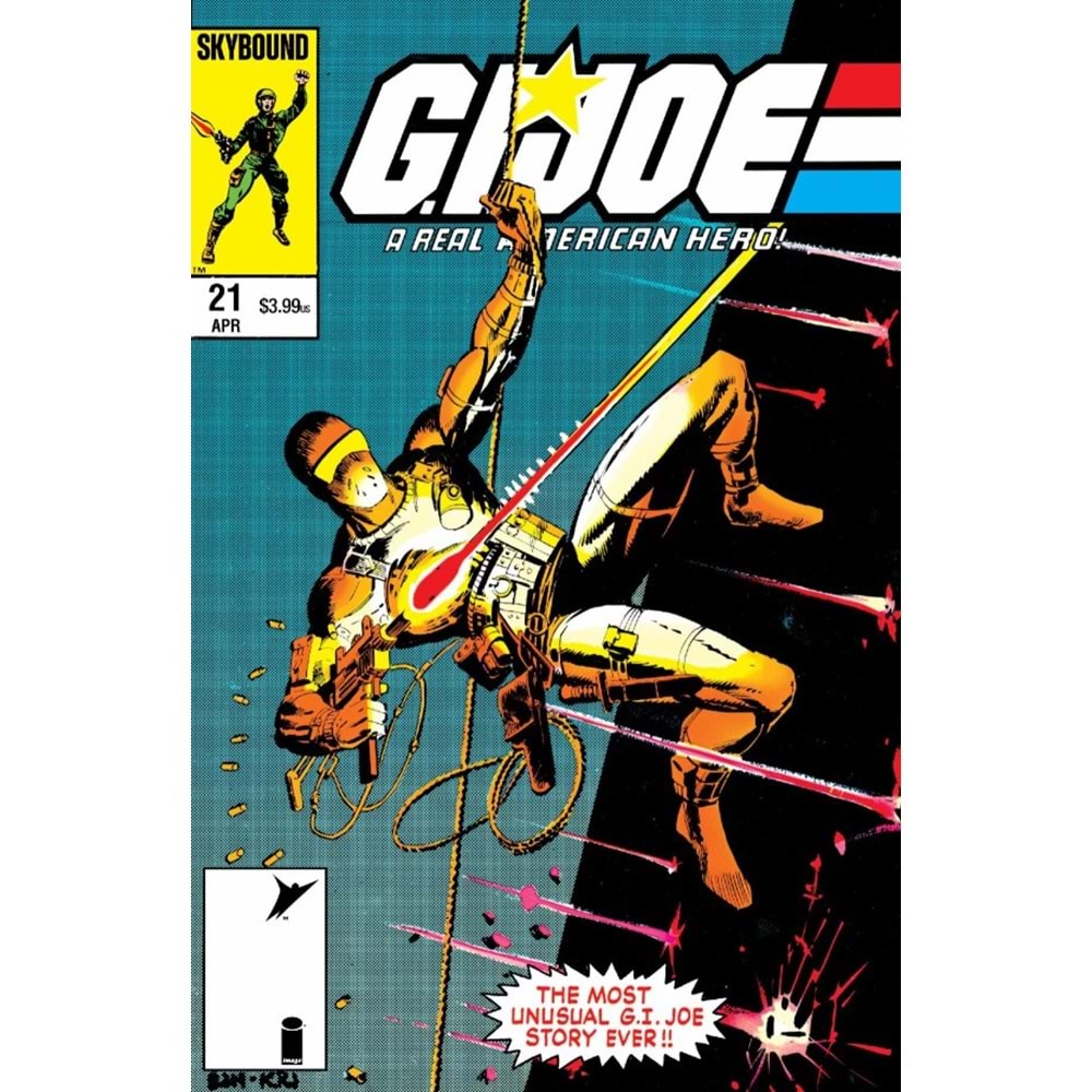 GI JOE A REAL AMERICAN HERO SILENT MISSIONS EDITION #21 COVER D 1:25 ED HANNIGAN & KLAUS JANSON FOIL VARIANT