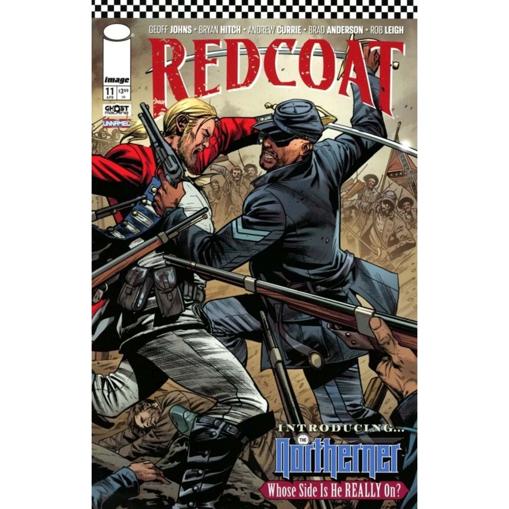 REDCOAT # 11 COVER BRYAN HITCH & BRAD ANDERSON WRAPAROUND