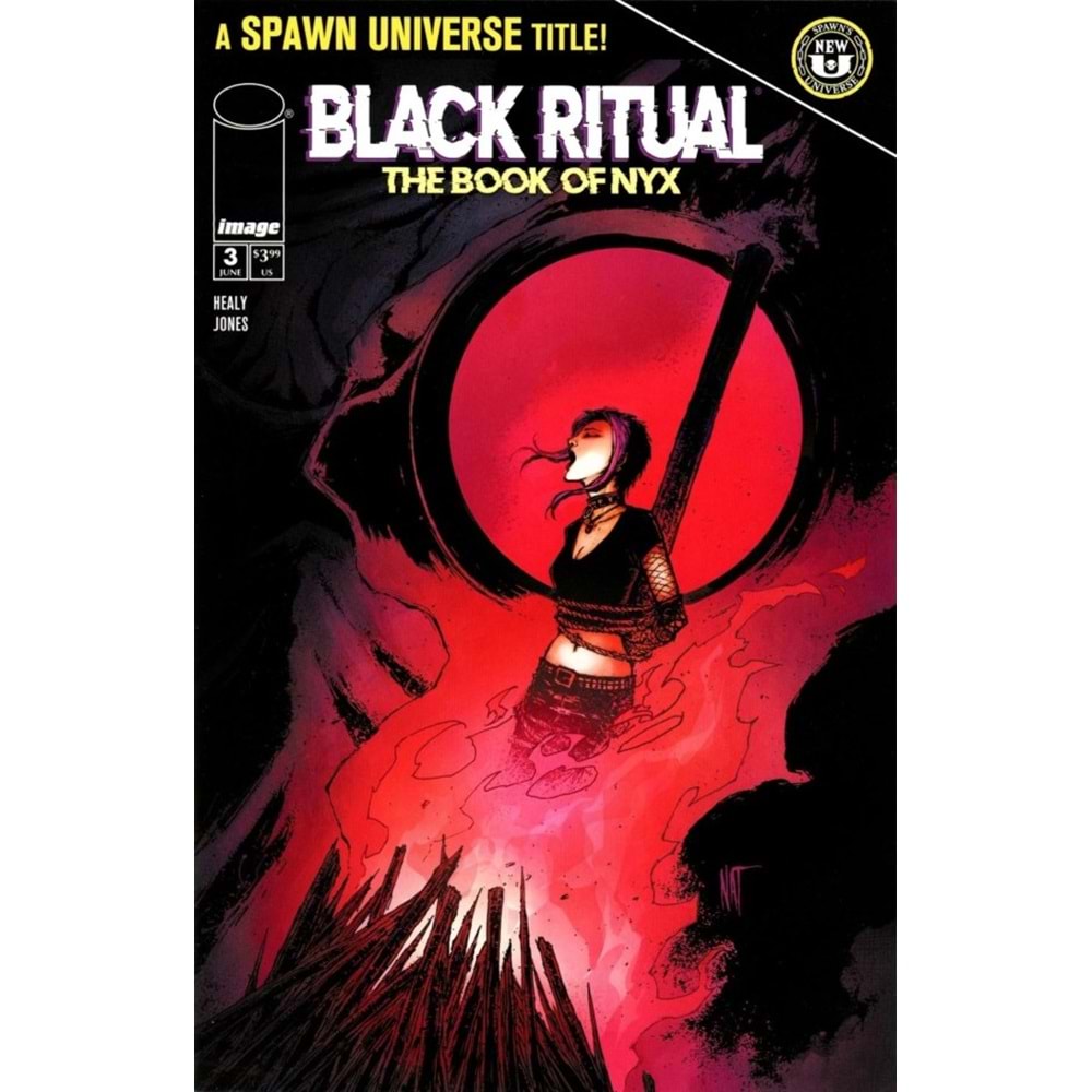 SPAWN BLACK RITUAL THE BOOK OF NYX #3 (OF 7) COVER A NAT JONES