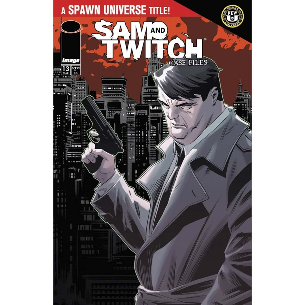 SPAWN SAM AND TWITCH CASE FILES # 13 COVER A MARCO FAILLA CONNECTING SAM COVER