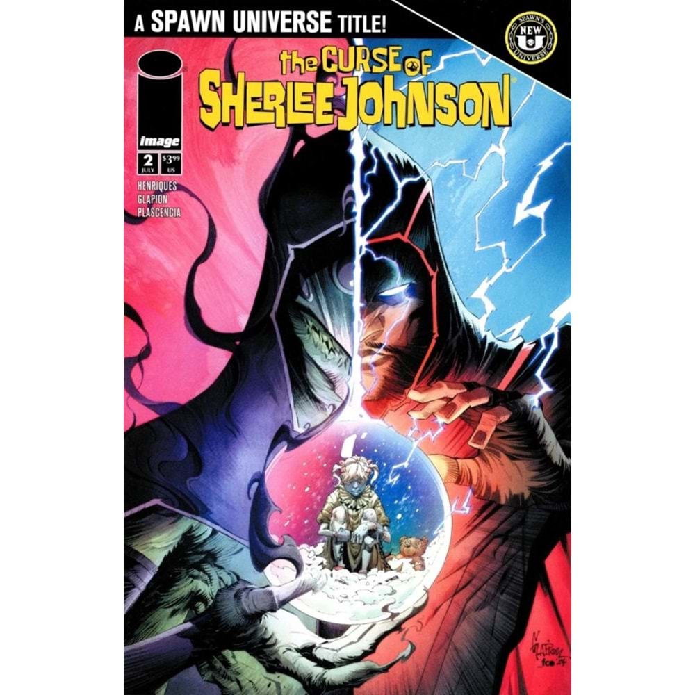 SPAWN THE CURSE OF SHERLEE JOHNSON #2 COVER A JONATHAN GLAPION