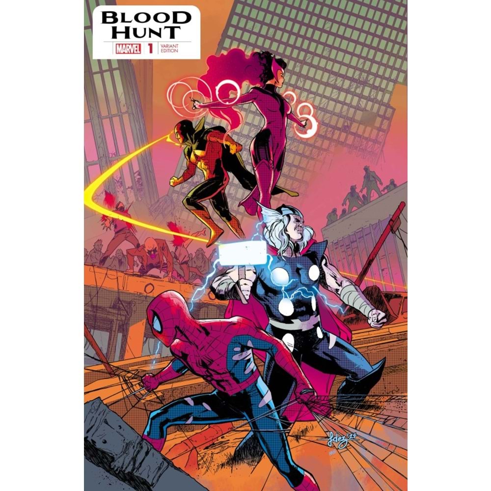 BLOOD HUNT # 1 JAVIER FERNANDEZ FOIL VARIANT