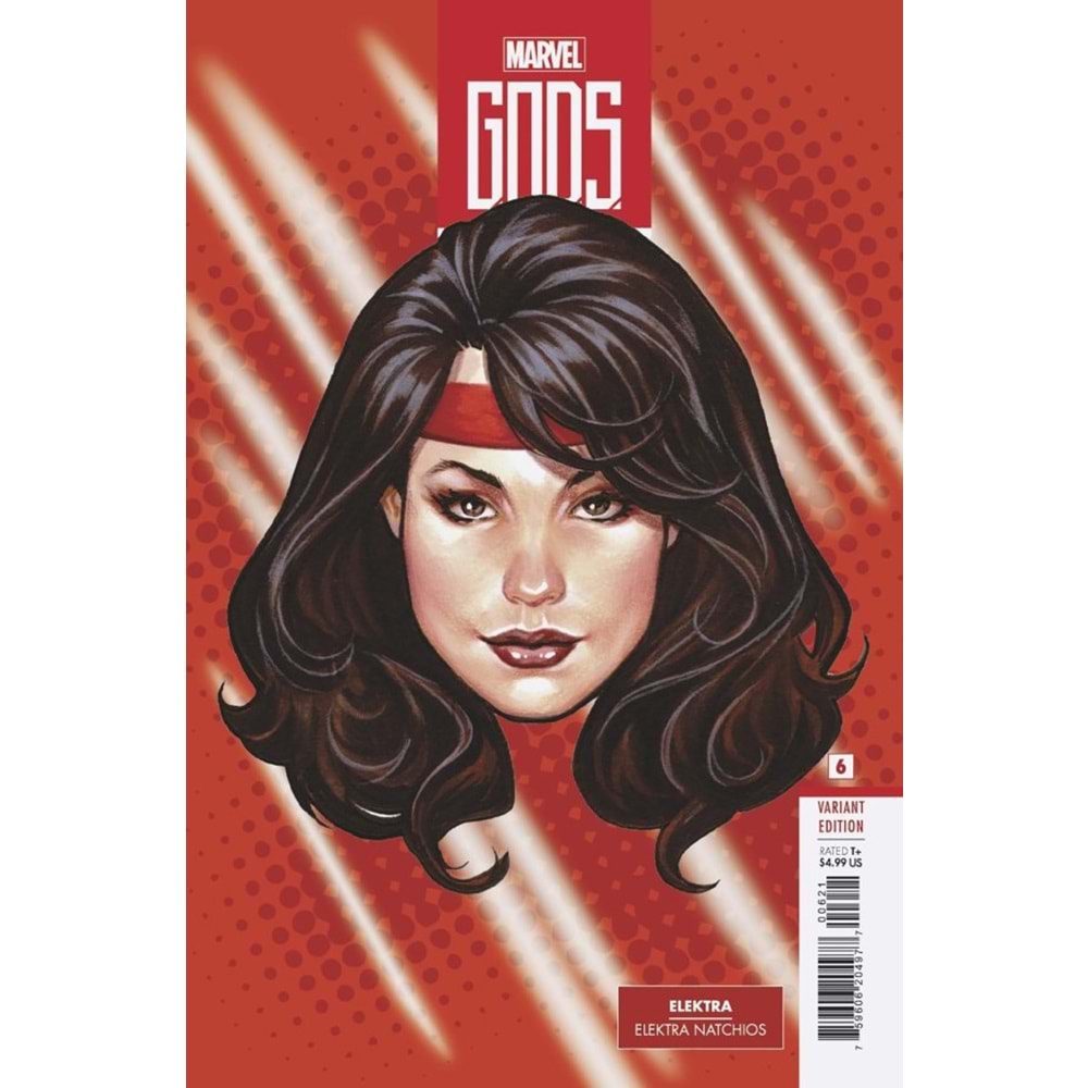 GODS # 6 MARK BROOKS HEADSHOT VARIANT
