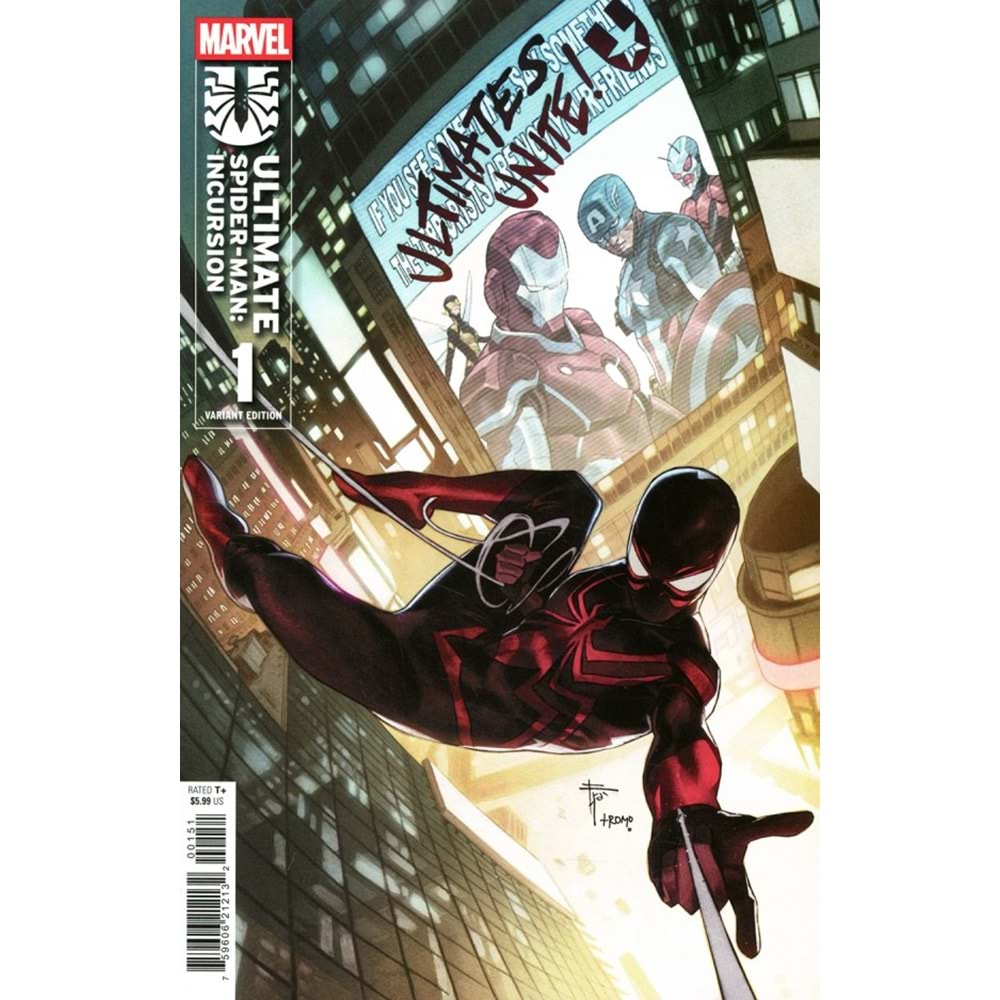 ULTIMATE SPIDER-MAN INCURSION #1 FRANCESCO MOBILI VARIANT