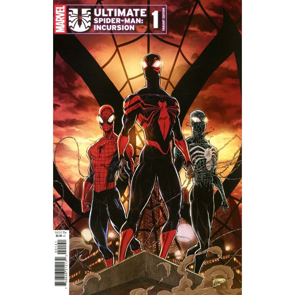 ULTIMATE SPIDER-MAN INCURSION #1 KAARE ANDREWS VARIANT