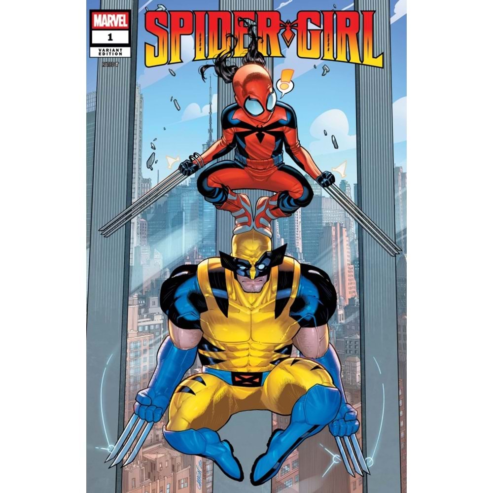 SPIDER-GIRL (2025) #1 JAVIER GARRON SPIDER-GIRL FUNHOUSE MIRROR VARIANT