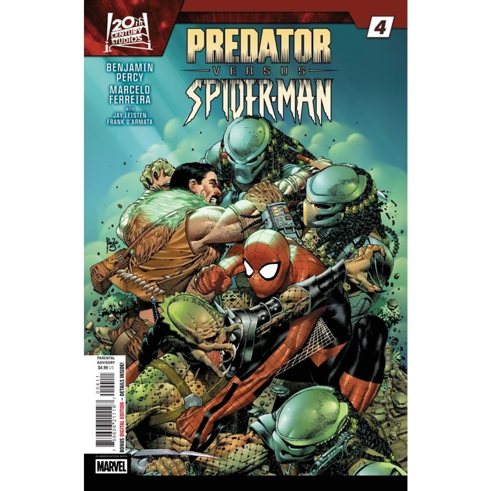 PREDATOR VS SPIDER-MAN #4 (OF 4)