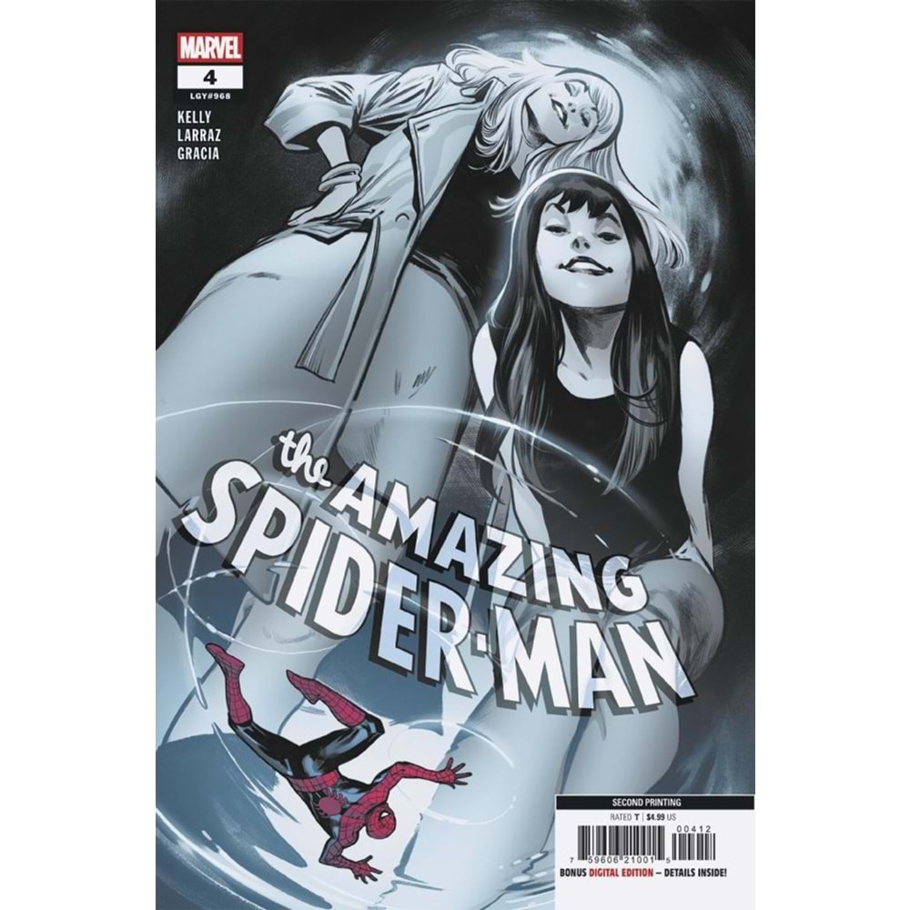 AMAZING SPIDER-MAN (2025) # 4 SECOND PRINTING COVER A PEPE LARRAZ