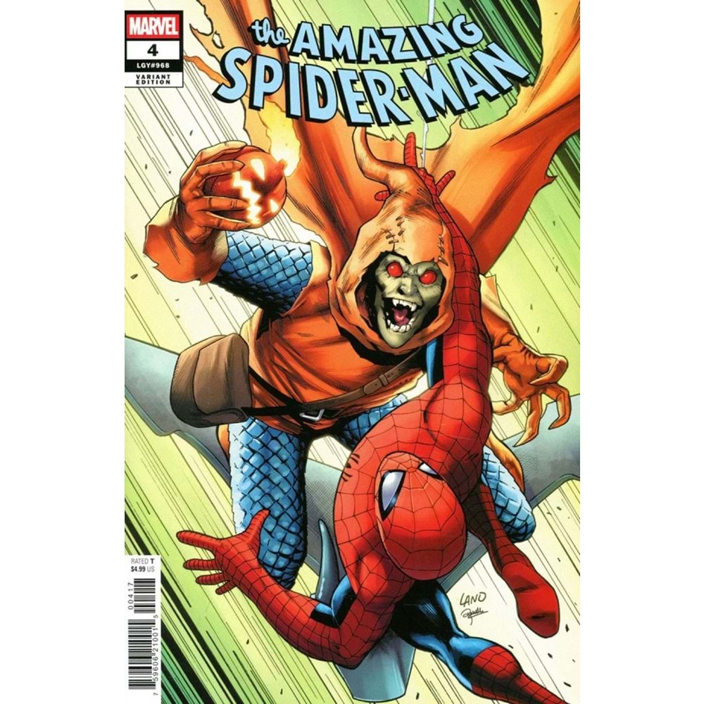 AMAZING SPIDER-MAN (2025) # 4 1:25 GREG LAND VARIANT
