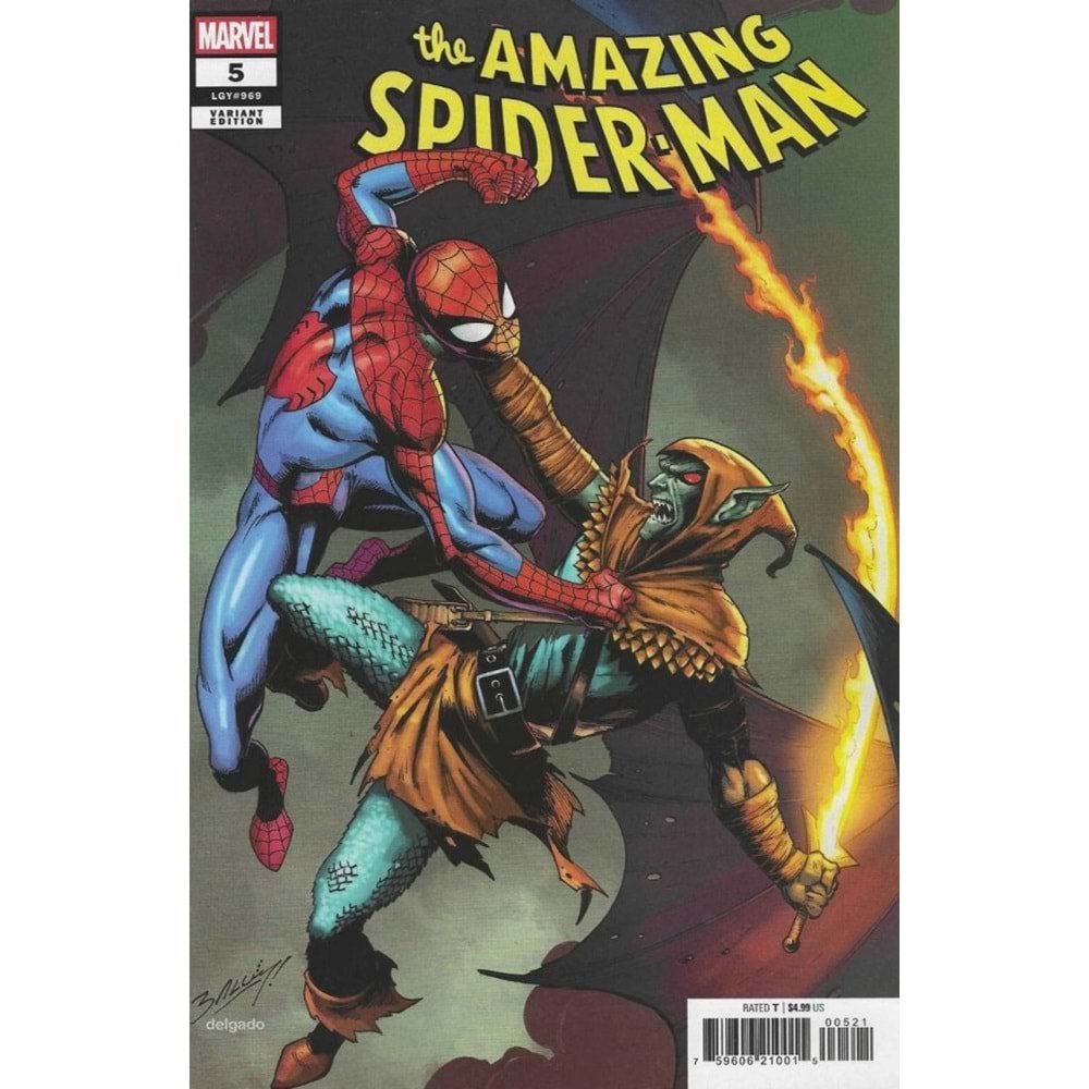 AMAZING SPIDER-MAN (2025) # 5 MARK BAGLEY SPOILER VARIANT