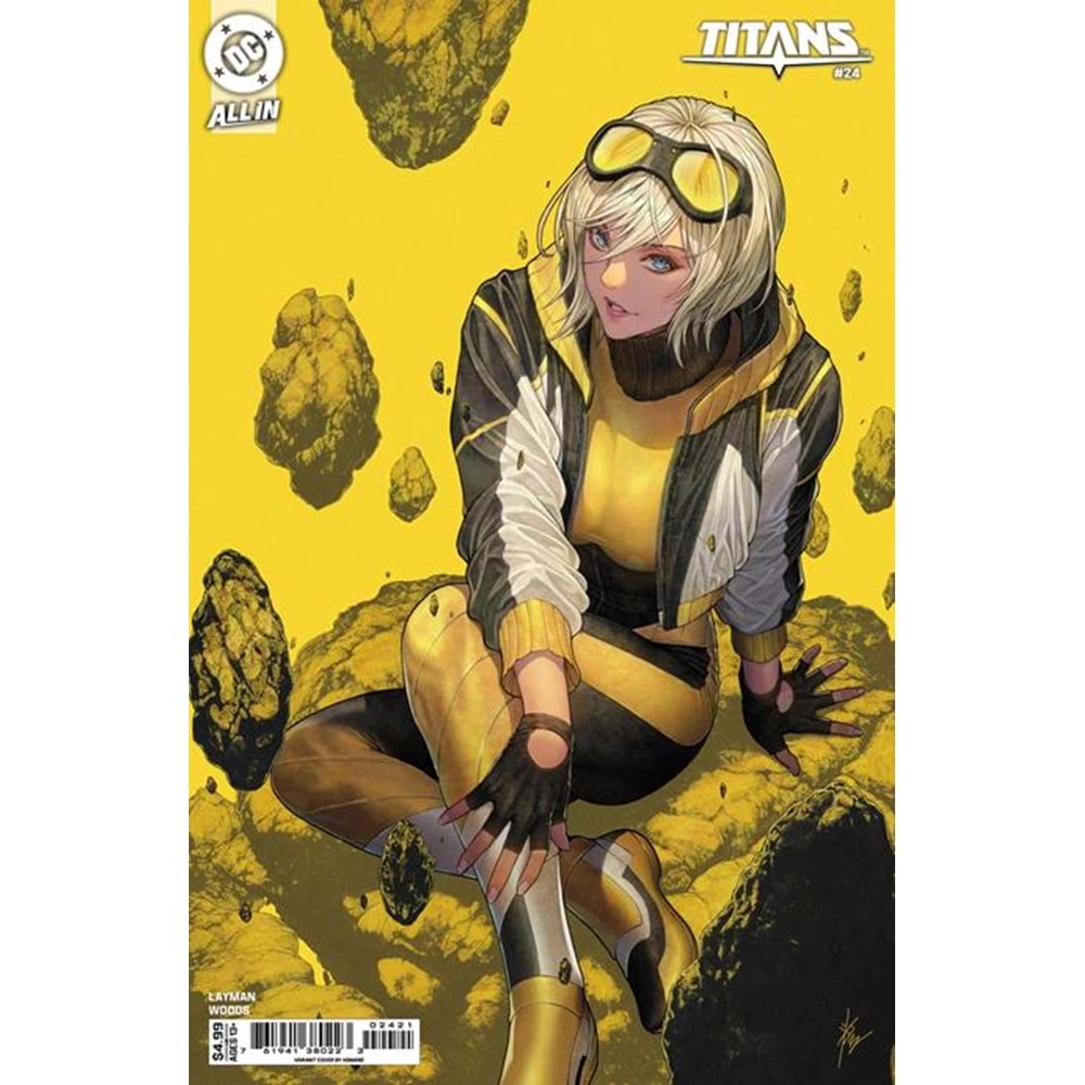 TITANS (2023) # 24 COVER B HOMARE CARD STOCK VARIANT