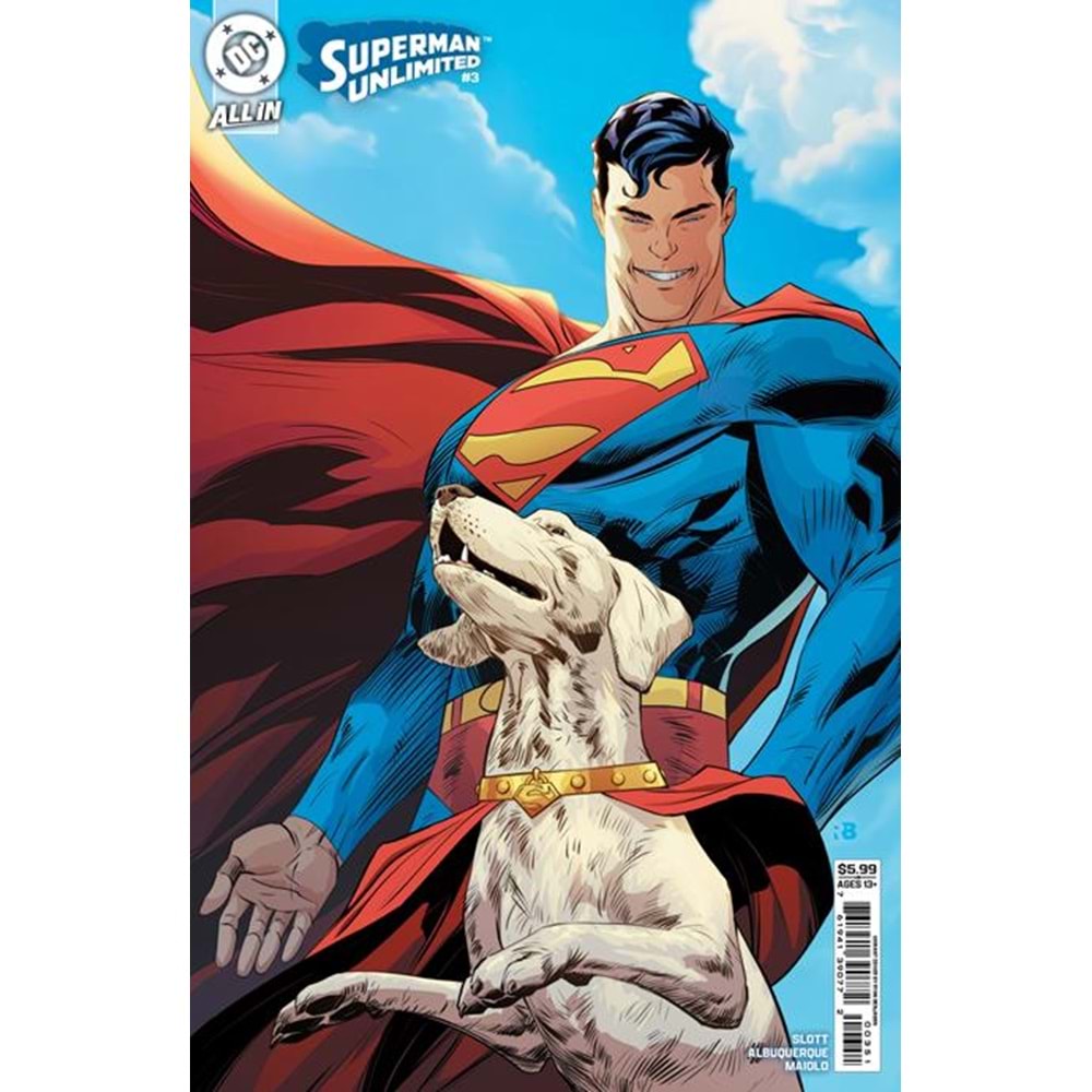 SUPERMAN UNLIMITED #3 COVER D RYAN BENJAMIN CARD STOCK VARIANT
