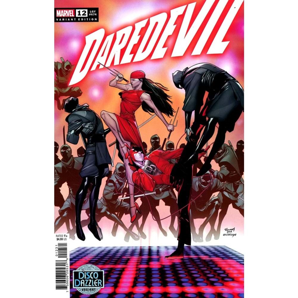 DAREDEVIL (2023) # 12 SCOTT GODLEWSKI DISCO DAZZLER VARIANT