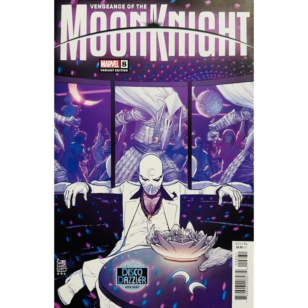 VENGEANCE OF THE MOON KNIGHT # 8 CAMUNCOLI DISCO DAZZLER VARIANT