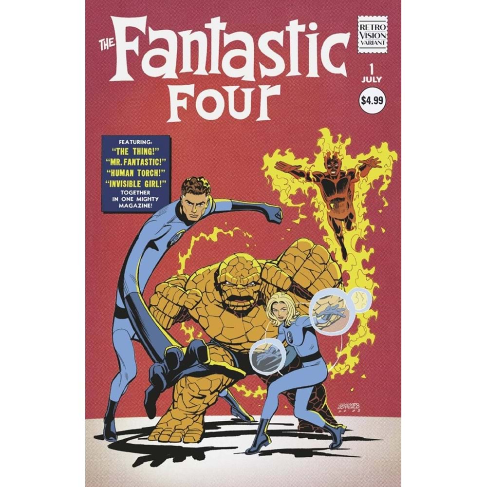 FANTASTIC FOUR (2025) # 1 LEONARDO ROMERO RETRO VISION VARIANT