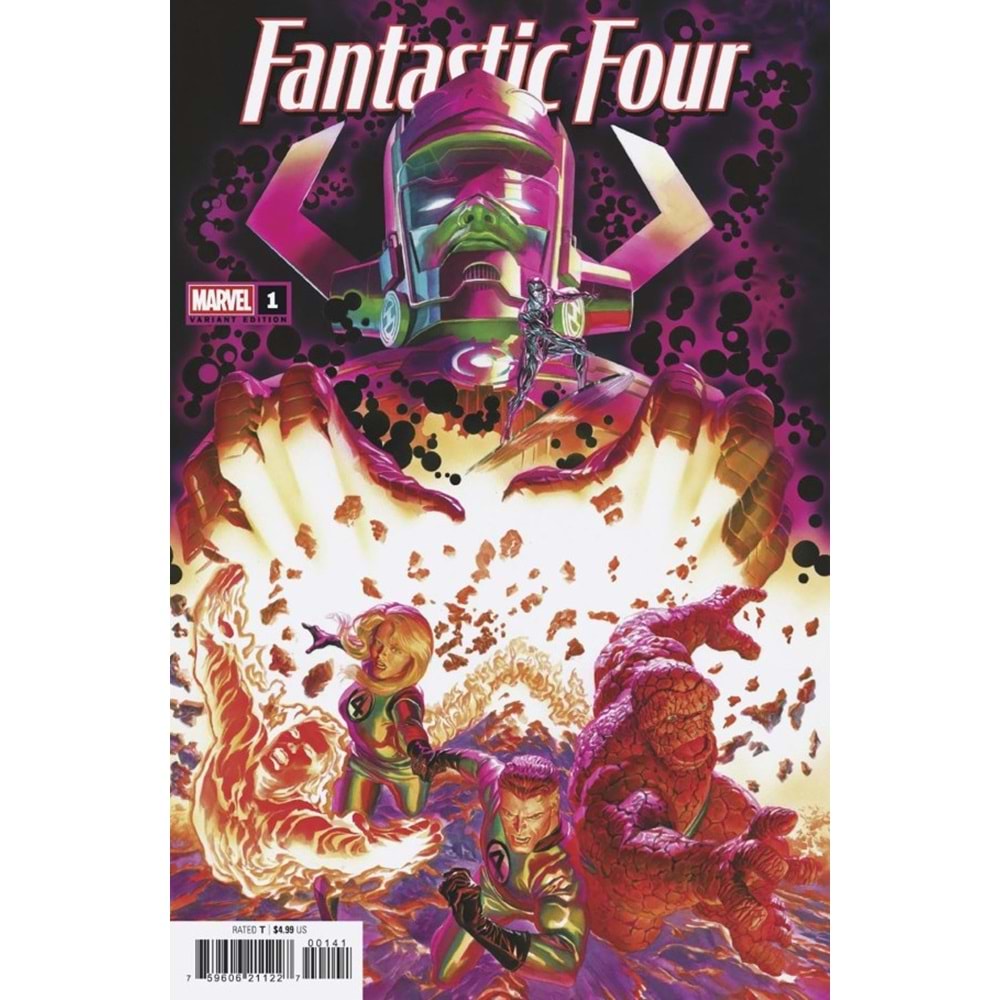 FANTASTIC FOUR (2025) # 1 ALEX ROSS VARIANT