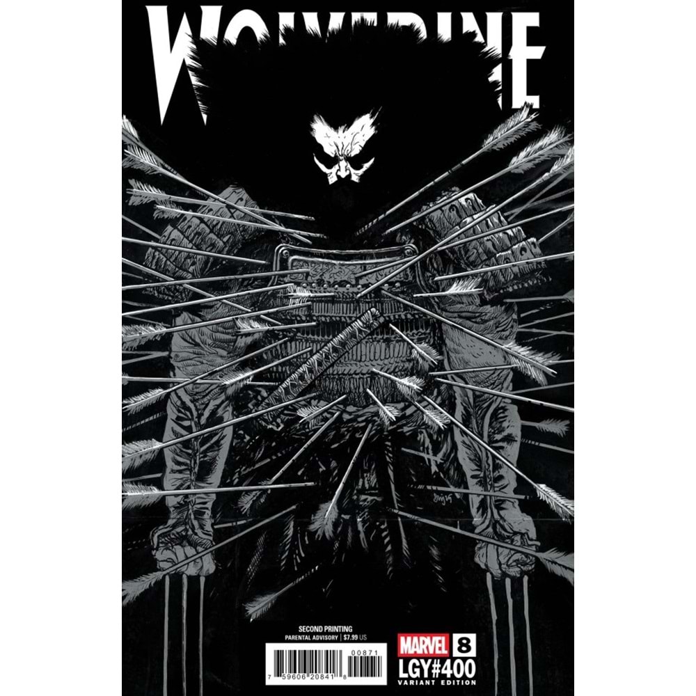 WOLVERINE (2024) # 8 SECOND PRINTING DANIEL WARREN JOHNSON VARIANT