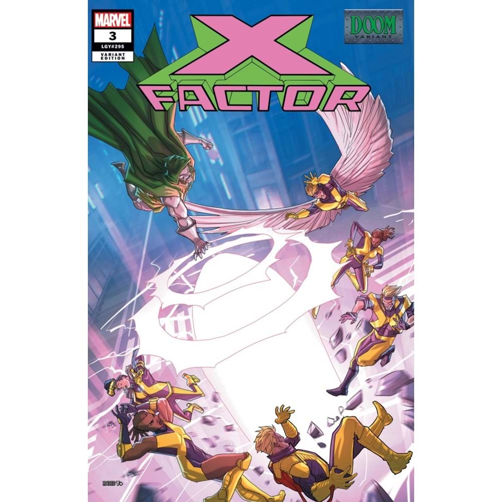X-FACTOR (2024) # 3 PETE WOODS DOOM VARIANT