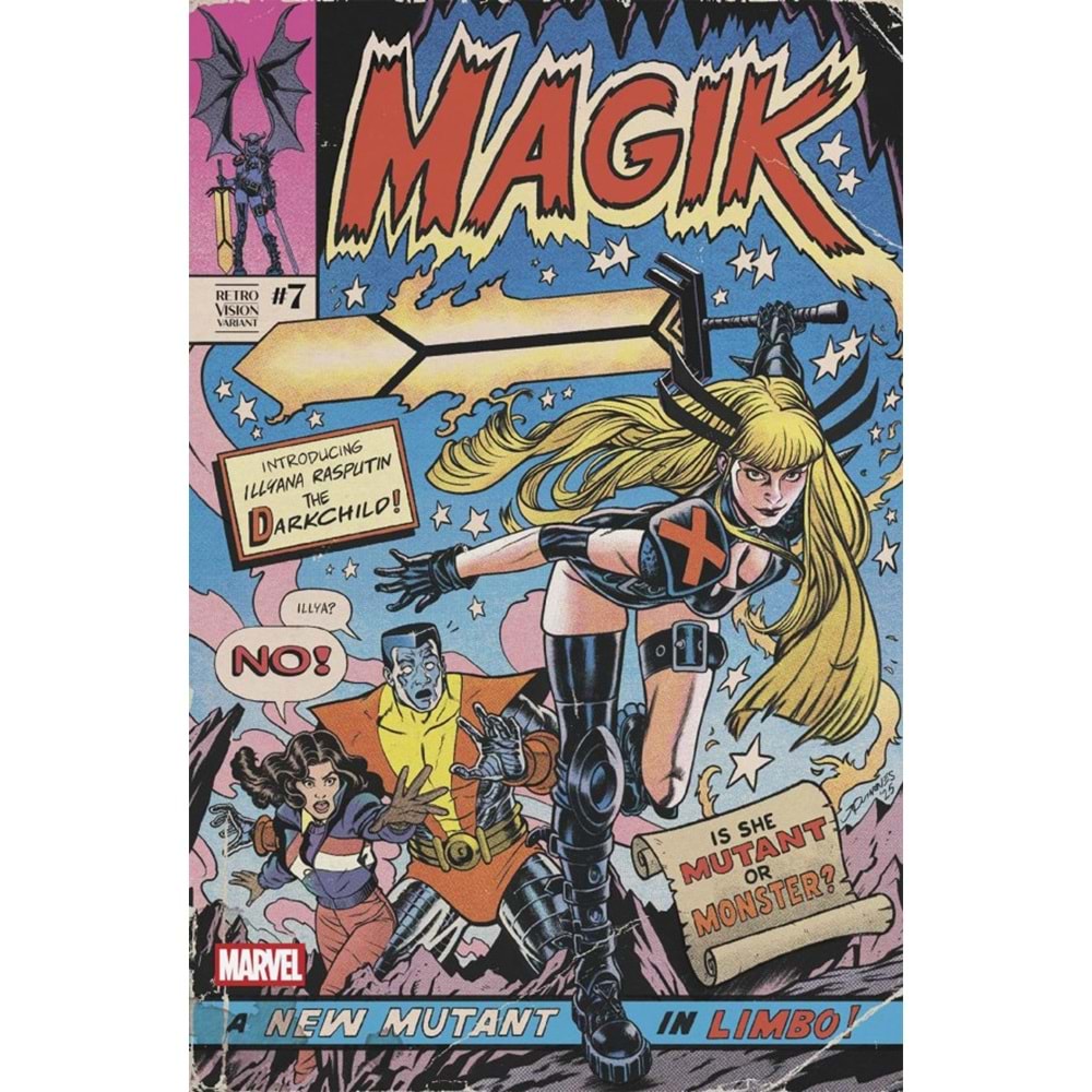 MAGIK (2025) #7 JOE QUINONES RETRO VISION VARIANT