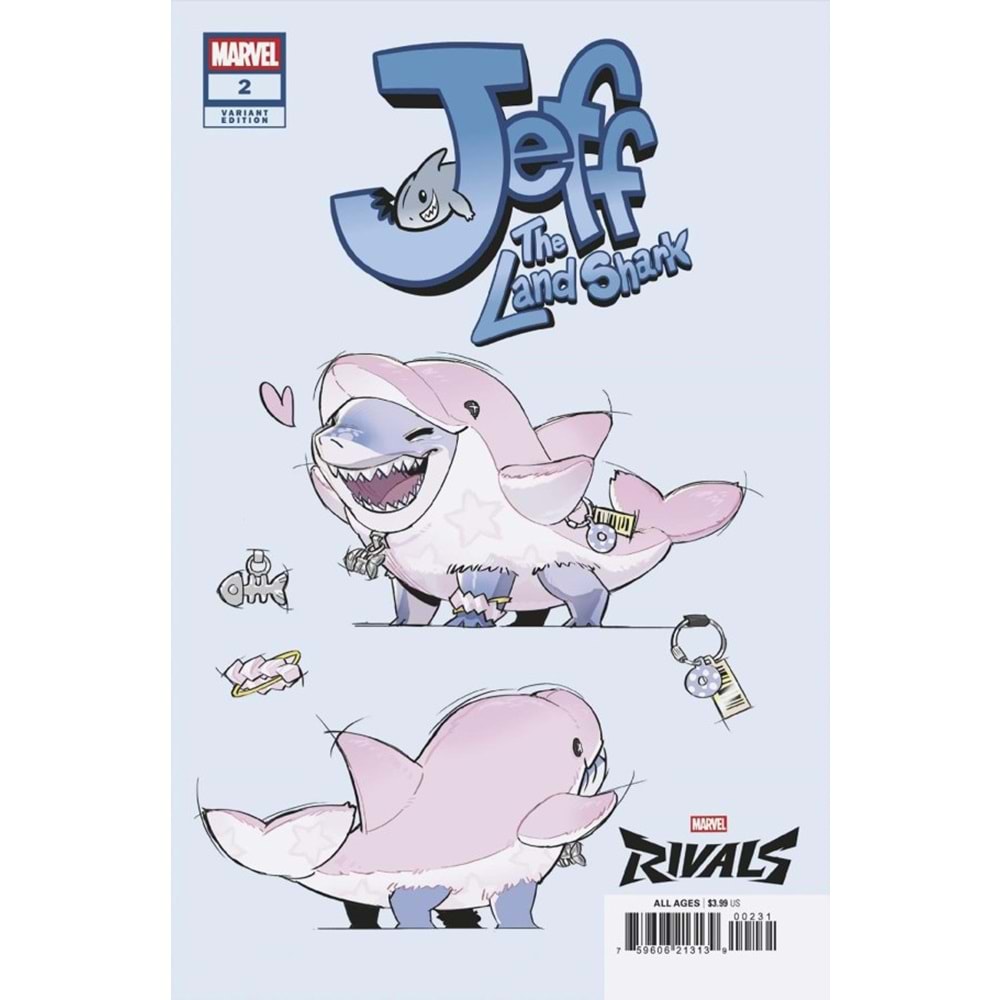 JEFF THE LAND SHARK #2 NETEASE GAMES MARVEL RIVALS VARIANT