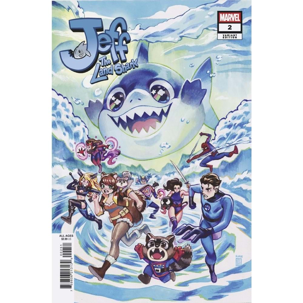 JEFF THE LAND SHARK #2 RIAN GONZALES VARIANT