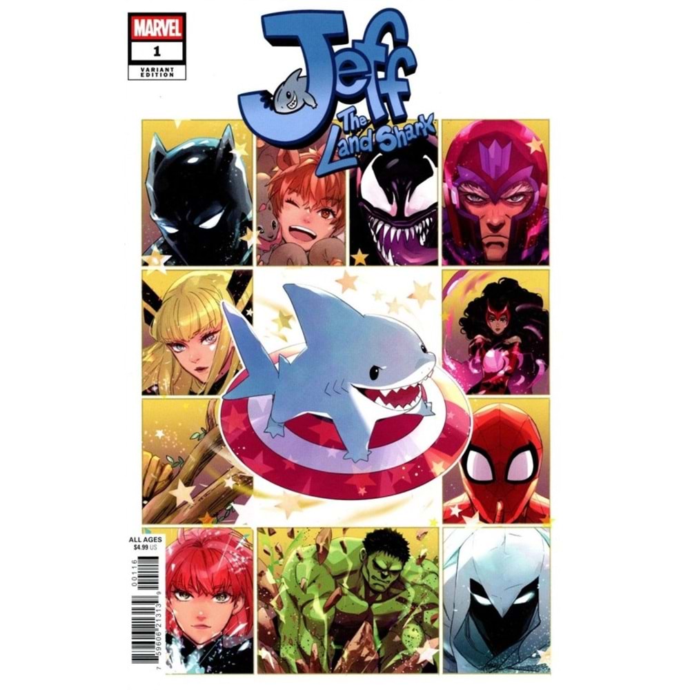 JEFF THE LAND SHARK #1 1:25 NAO FUJI VARIANT